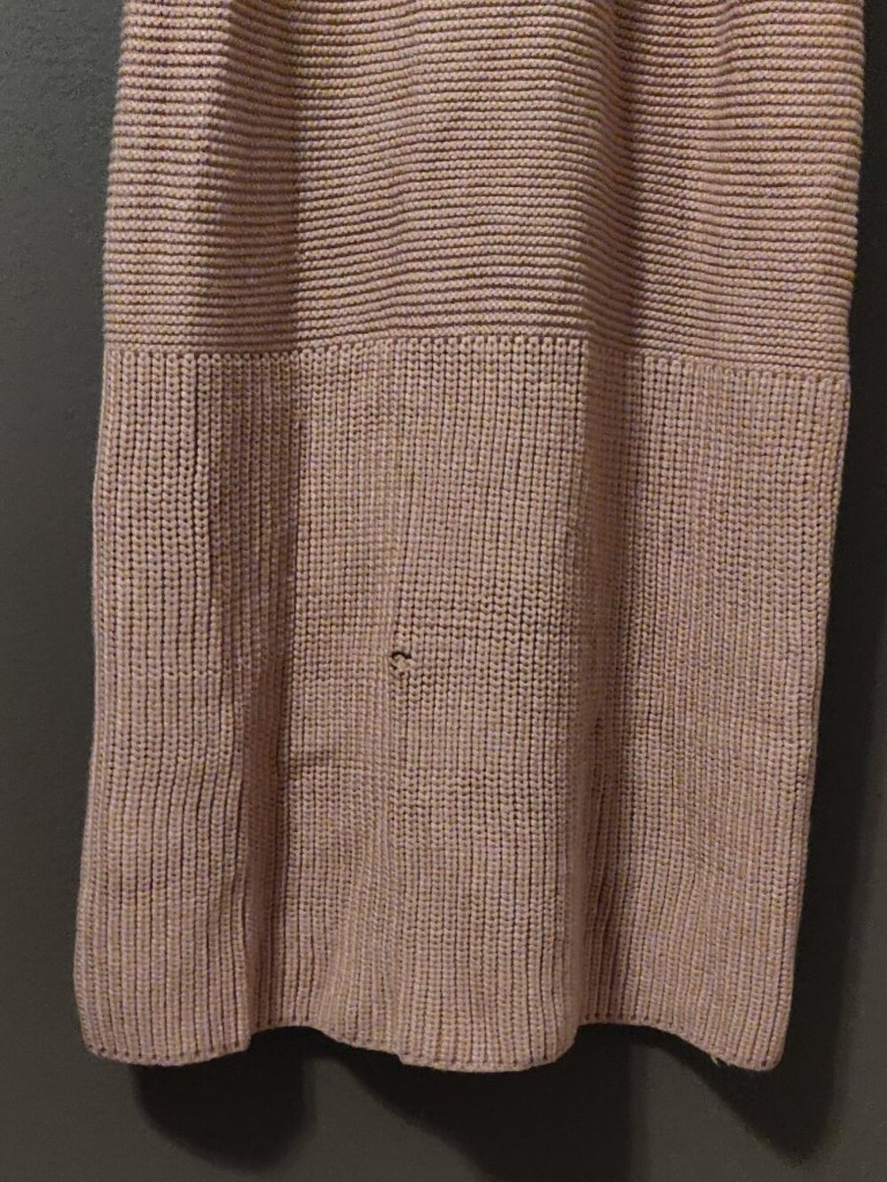 STAUD Carnation Balloon Sleeve Sweater Midi Dress In Camel Size Small - Picture 6 of 6